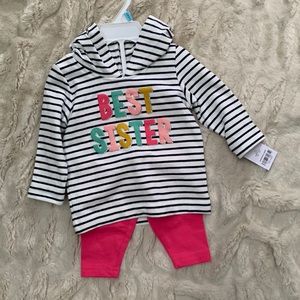 NWT best sister outfit!